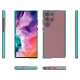 Dėklas Samsung Galaxy S22 Ultra Spring Case, 1 mm, šviesiai rožinis