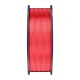 Sunlu PLA+ 3D spausdintuvo plastikas 1.75 mm, skaidri raudona