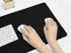 Pelės ir klaviatūros kilimėlis XXL 90x40 cm, neslystantis, juodas