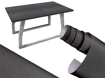 Lipni dekoratyvinė plėvelė baldams ir automobiliams Case 128456, grafito, 1.52x30m