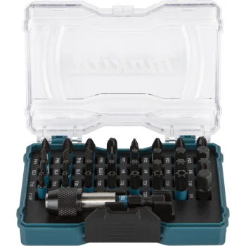 Sukimo antgalių rinkinys Makita E-12441 Impact Black, 33 vnt.