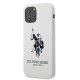 Apple iPhone 12 Pro Max 6.7\'\' US Polo Silicone Collection Case Cover (USHCP12LSLHRWH), White