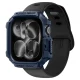 Apsauginis dėklas Spigen Rugged Armor skirtas Apple Watch 42mm, Navy Blue