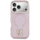 Karl Lagerfeld IML K Head MagSafe dėklas iPhone 18 Pro Max / 17 Pro Max, rožinis