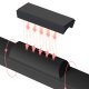 XO YH08B magnetinis LED šviestuvas su nuotolinio valdymo pulteliu, 1200mAh, juodas