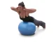 Spiky Exercise Ball 65cm with Pump for Fitness and Yoga, Red