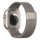 Tech-Protect Milano Vanguard dirželis Apple Watch (44 / 45 / 46 / 49 mm), Titanium