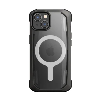 Raptic X-Doria Secure Built dėklas iPhone 14 Plus su MagSafe, juodas