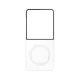 Samsung Galaxy Z Flip 8 dėklas Clear Magnet Case 0.8mm, skaidrus