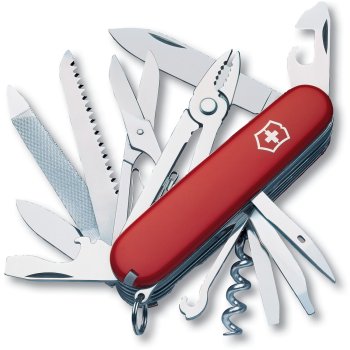 Kišeninis peilis Victorinox Handyman 1.37 73, raudonas