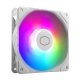 Cooler Master SickleFlow Edge 120 ARGB ventiliatorius, baltas
