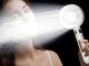 Shower Head with 5 Spray Modes and Water Filter, White