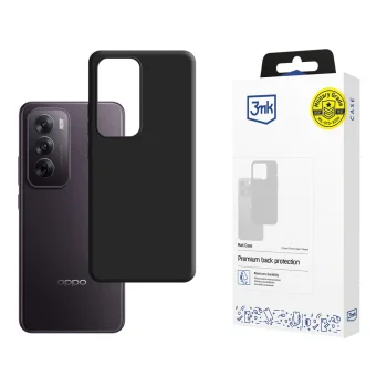 Apsauginis dėklas Oppo Reno 12 3mk Matt Case, juodas
