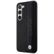 BMW BMHCS23M22RDPK Leather Textured & Stripe dėklas Samsung Galaxy S23+ juodas