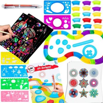 Spirograph painting set