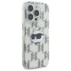 Karl Lagerfeld iPhone 16 Pro Max dėklas IML Choupette Head, skaidrus