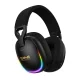 Belaidės žaidimų ausinės ONIKUMA GT805, Bluetooth / 2.4 GHz, RGB, juodos