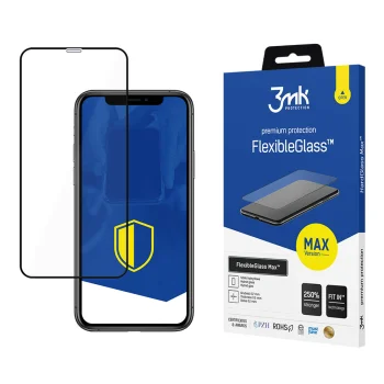 Apsauginis hibridinis stiklas 3mk FlexibleGlass Max™ iPhone 11