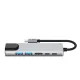 USB-C šakotuvas Tech-Protect HB02 6in1 HDMI 4K RJ45 PD100W pilkas