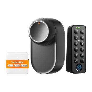 Išmanioji spyna SwitchBot Ultra 3-in-1 su Hub Mini Matter ir klaviatūra