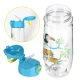 Vaikiška gertuvė su šiaudeliu 4Fizjo Jungle, 550 ml