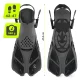 Reguliuojami plaukimo pelekai 4Fizjo TSUNAMI L/XL (42-47), pilki
