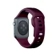 3mk silikoninis dirželis Apple Watch 38 / 40 / 41 mm, bordo