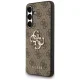 Guess Samsung Galaxy S25 FE dėklas Big 4G Classic Logo, rudas