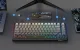 Mechaninė žaidimų klaviatūra Onikuma G83, RGB, Bluetooth / 2.4 GHz / USB-C, juoda