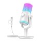 Žaidimų mikrofonas Maono DM30RGB, baltas