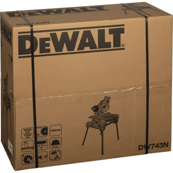 DeWalt DW743N-QS combination table and mitre saw, 250 mm
