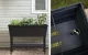 Gėlių vazonas Keter Urban Bloomer XL su laistymo sistema, 113 x 46 x 78 cm, pilkas