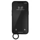 Adidas iPhone 13 / 13 Pro dėklas su rankos juostele OR Hand Strap, juodas / žalias