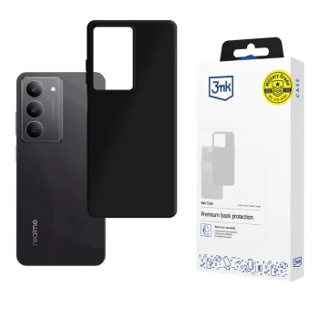 Case 3mk Matt Case for Realme 14x, Black