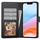 Tech-Protect Wallet atverčiamasis dėklas Xiaomi Redmi 15 4G / 5G, juodas