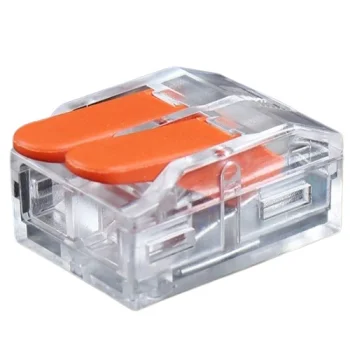 Laidų jungtis su svirtele 2x 0.5-6.0 mm², 41A, 450V, 20 vnt.