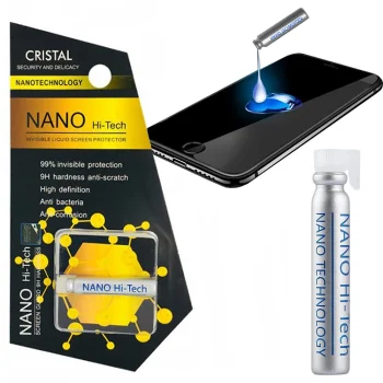 Universalus skystas nano apsauginis stiklas ekranui 9H