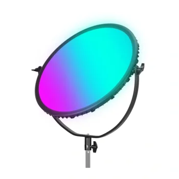 Neewer GR18C apvali LED šviesos panelė su RGB ir šoniniu apšvietimu