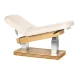 Elektrinis SPA kosmetologinis gultas Sillon Comfort, medinis pagrindas, kreminis