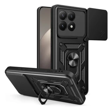 Tech-Protect CamShield Pro dėklas, skirtas Xiaomi 15T, juodas