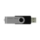 USB atmintinė Goodram Twister 3.0, 64GB, juoda