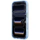 Karl Lagerfeld Script Logo MagSafe case for iPhone 18 Pro and 17 Pro, light blue