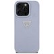 Guess Hot Stamp 4G Pattern dėklas skirtas iPhone 16 Pro, violetinis