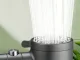 Black Shower Head with 5 Functions and Water Saving Button