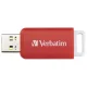 Verbatim DataBar USB 2.0 atmintinė 16 GB, raudona