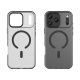 Magnetic Abrasive iPhone 17 Pro Case with MagSafe, Matte Black