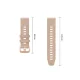 Tech-Protect silicone strap for Garmin Fenix 5S/5S Plus/6S/6S Pro/7S/8/9/9 Pro (43 mm), beige
