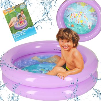 Bestway 51061 Kids Inflatable Pool 61 cm, Purple