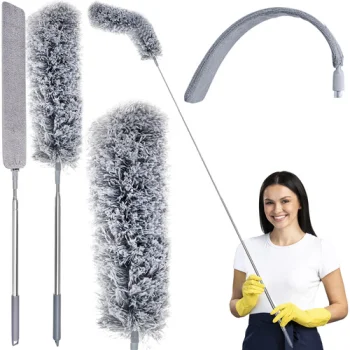 Teleskopinė dulkių šluotelė Ruhhy su 2 antgaliais, 84-250 cm