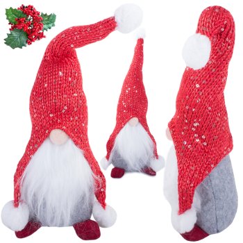 Christmas Tree Santa Claus Gnome, 30 cm